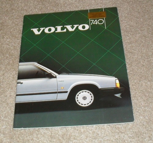 Volvo 740 berlina brochure - 740,