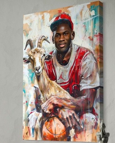 Quadro tela michael jordan - quadro,