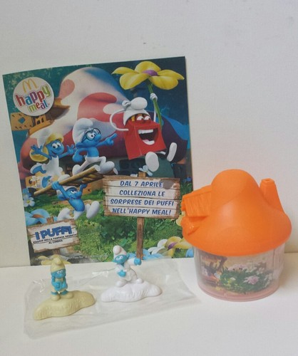 Puffi casa arancione - arancione, mc