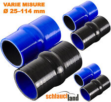 HUMP TUBO flessibile 10° Gradi SILICONE Manicotto Turbo Gomma Anti Vibrazioni