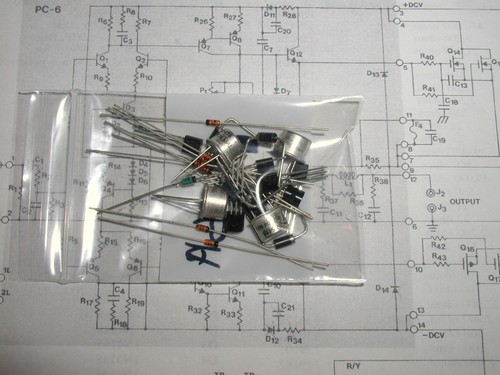 Kit riparazione hafler 220 - riparazione,