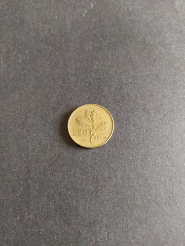 Moneta italia lire 1958 - 20,