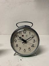 ANTICO OROLOGIO DA TAVOLO SVEGLIA  ANTICA  VINTAGE A CORDA   FUNZIONANTE