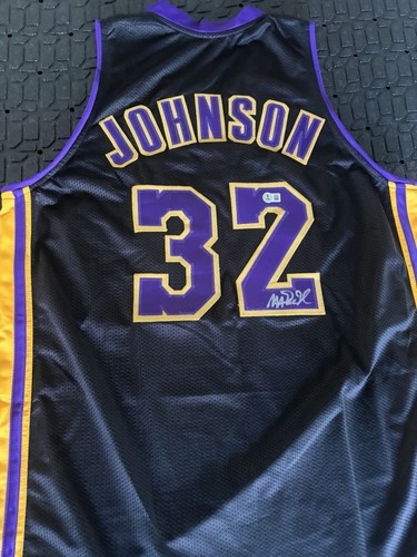 Magic johnson autografato - johnson,