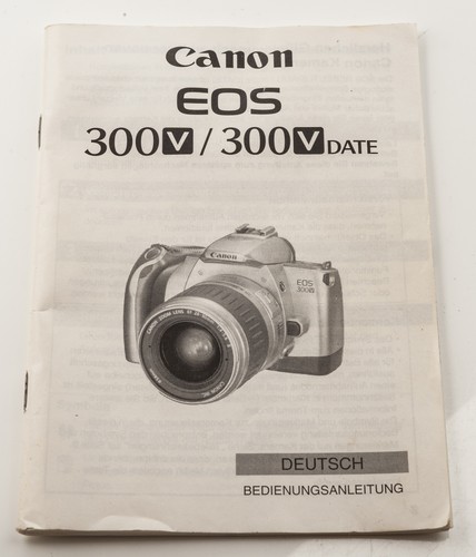 Manuale uso canon eos - canon, 300v