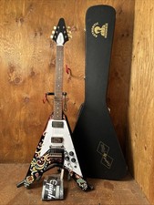 Epiphone Jimi Hendrix "Love Drops" Flying V Chitarra elettrica - Custodia rigida e documenti