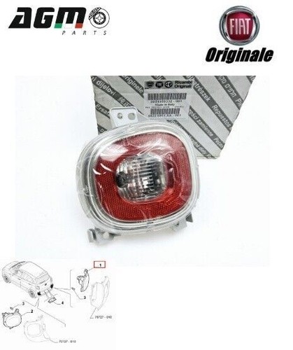 Fanale luce posteriore - luce, dx