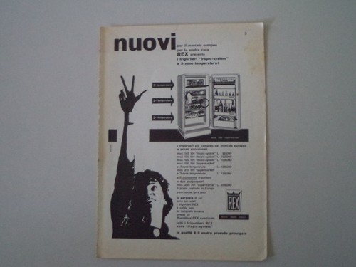 Advertising pubblicità 1959 - advertising,