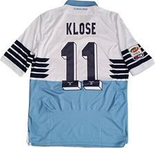 maglia lazio macron calcio KLOSE Bandiera shirt maillot camiseta 2014 2015 SMALL
