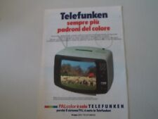 advertising Pubblicità 1979 TV TELEVISORE TELEFUNKEN PALCOLOR