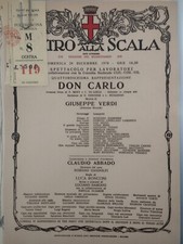 Locandina Teatro alla Scala