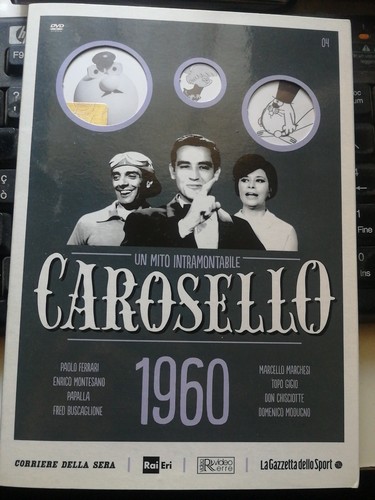 Carosello 1960 dvd - carosello,