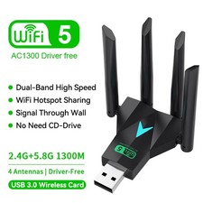 Adattatore USB WiFi 1300Mbps
