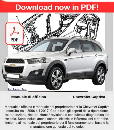 Manuale officina chevrolet - manuale,
