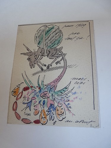 Rare dessin original encre - rare,