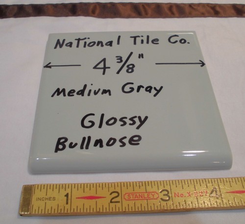 Bullnose vintage grigio - 1, pz.