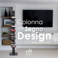 Libreria colonna autoportante Porta Top Ripiani libri libro porta cd dvd 100145