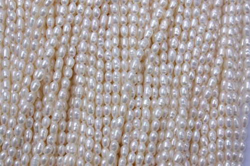 Mm ovale perle - 3,5-4,5,