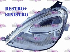 COPPIA FARI FANALE PROIETTORE DX+SX H4-H7 REG PNEUM MERCEDES CLASSE A W168 02>04