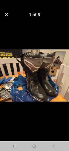 Stivali moto alpinestar super - stivali,