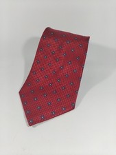 PROVENZALE cravatta tie 100% seta MULTICOLORE geometrico Pois necktie A944