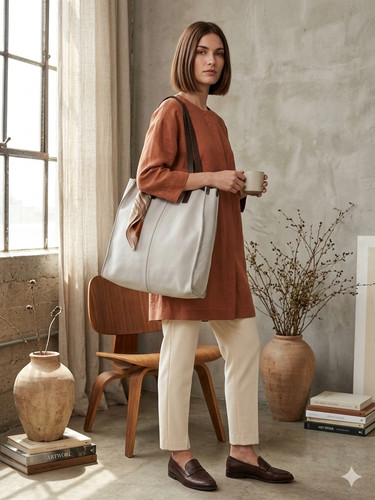 Elegante borsa spalla in - spalla,