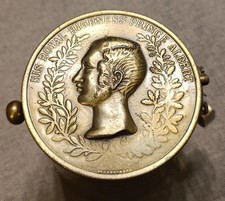 SALVADANAIO VINTAGE IN OTTONE