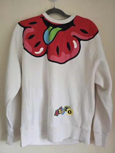 Felpa kenzo bianca oversize - kenzo,