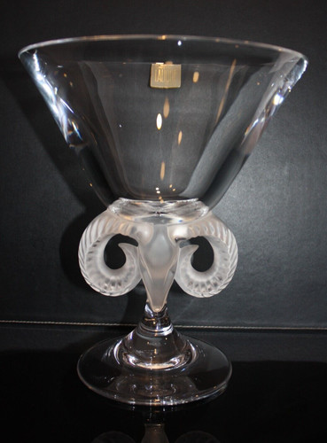 Lalique ariete vaso ciotola - vaso,