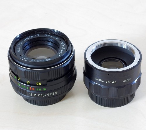Zenit helios 44m 58mm - helios, f/2