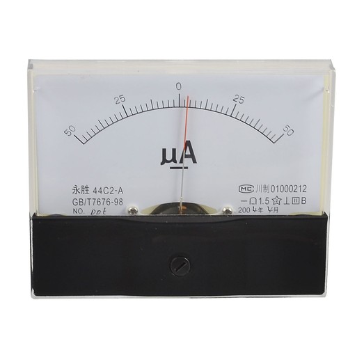 44c2 50ua amperometro - 44c2, dc