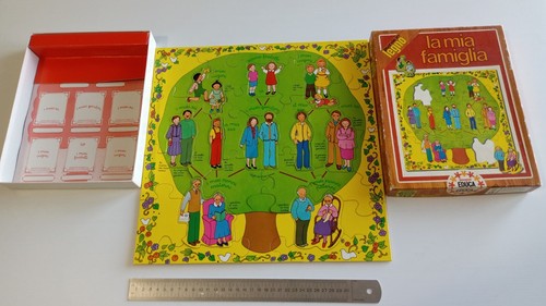 Gioco puzzle legno - la, mia