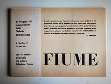 SALVATORE FIUME MOSTRA