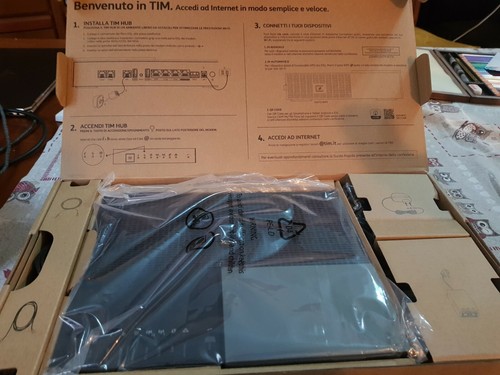 Modem tim hub fibra 1000 - 1000, mega