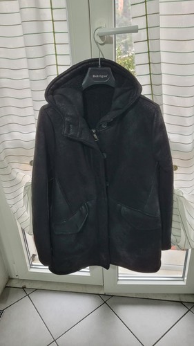 Cappotto eco montone nero - cappotto,