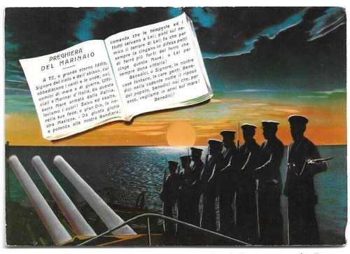 Cartolina militare marina - militare,