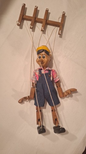 Marionetta pinocchio legno - in,