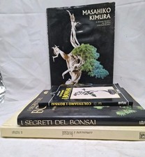 Libri BONSAI  lotto di 4 libri