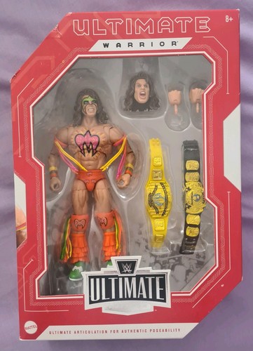 Ultimate warrior wwe mattel - warrior,