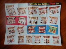 STOCK Trieste brochure cassette Fortuna regalo 1958 brandy whisky grappa liquore