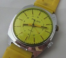 OROLOGIO MECCANICO  CARICA MANUALE POLJOT CON SVEGLIARINO PERFETTAMENTE FUNZIONA