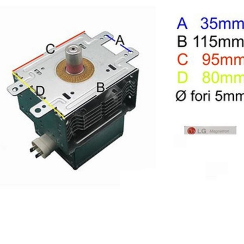 Magnetron 900 watt 2m226 15tag