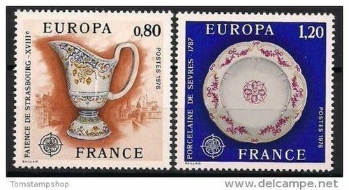 Francia 1976 europa - francia, ceramica