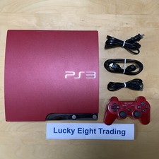 Console PS3 Rosso Scarlatto CECH 3000B 320GB Completa di Accessori Slim [CC]