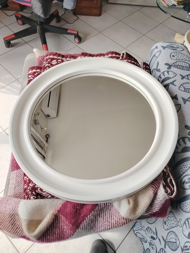 Specchio rotondo carrara e - specchio,
