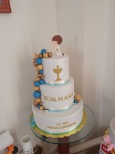 Torta finta Prima comunione 