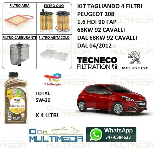 Tagliando filtri olio - filtri,