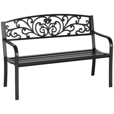 Outsunny panchina giardino - outsunny,