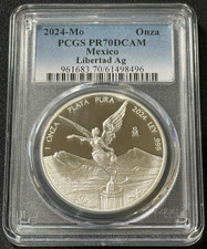2024 1 oz .999 argento Messico