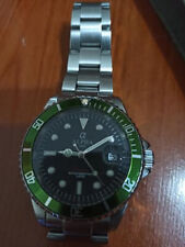 orologio automatico ALPHA ghiera verde